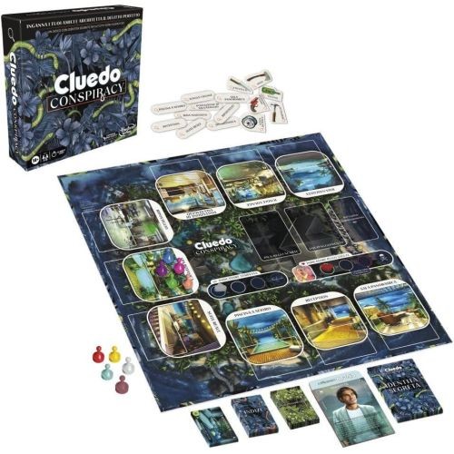 Hasbro Gaming Multicolore Cluedo (Italiano, 4 - 10 Giocatori) - Immagine 4