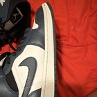 Air Jordan Retro High OG Men’s 10.5 White/Navy/Black Leather MPN — photo 3