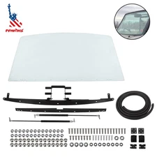 Clear Flip Windshield For 2014-2019 Polaris Ranger XP 900 Crew 13-19 XP 900 New