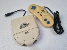 PC-Engine Battle Pad Turbo Set Controller & MultiTap  BT-BG1 / PCE Japan
