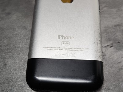 Apple iPhone 2g 16GB 1st Generation MB387F Unlocked | eBay