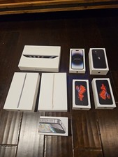 Lot of 8 Original Empty Apple Boxes - iPhone 14 Pro Max, 11, 4s, 6s, iPad Mini