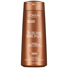 L'Or al Paris Sublime Bronze Luminous Bronzer Self-Tanning Lotion, 6.7 oz.