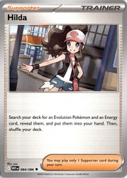 Hilda 084/086 White Flare Pokémon TCG Trainer