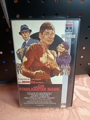VHS Videokassette - Ein Stahlharter Mann (1975) RCA Columbia, Charles Bronson 