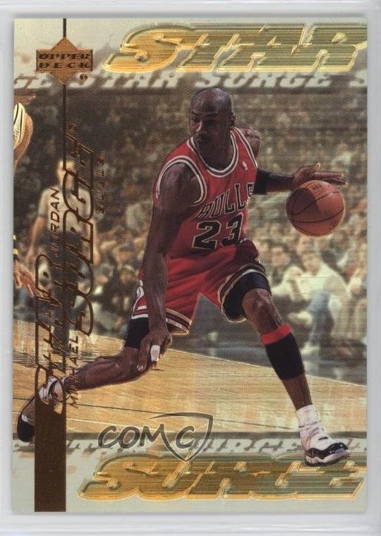 1999-00 Upper Deck Star Surge Michael Jordan #S1 HOF 2s2
