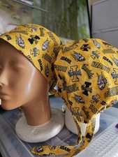 UNIVERSITY OF IDAHO VANDALS Handmade SURGICAL SCRUB CAPS
