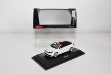 B81 1:43 SCHUCO 450746700 VW VOLKSWAGEN GOLF CABRIOLET PURE WHITE MIB RARE