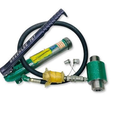 Greenlee 7646 Hydraulic Knockout Punch Driver Set with 767 Pump