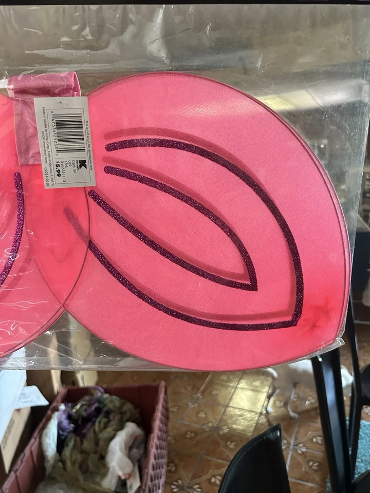 Pink Glitter Fairy Butterfly Wings for Girls Costume Brand New - Image 4 of 4