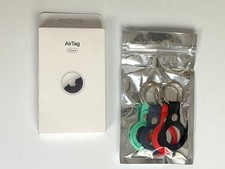 4 Pack AirTag NEW Unopened with Keychain Holder 1st Gen iPhone iPad air tag
