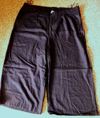 Dünne Stoff Caprihose,Schlupfhose Culotte marine Gr. 46, v. Witt, Neu B54
