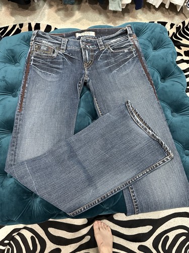 Jeans Damen Größe 30 von 1921 - einmal getragen Y2K Blue Denim - Bild 2 von 10
