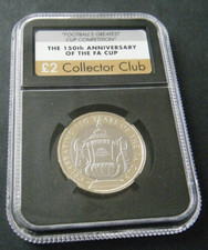 2022 FA CUP 150 YEARS £2 TWO POUND COIN BRILLIANT UNCIRCULATED - COLLECTOR CLUB