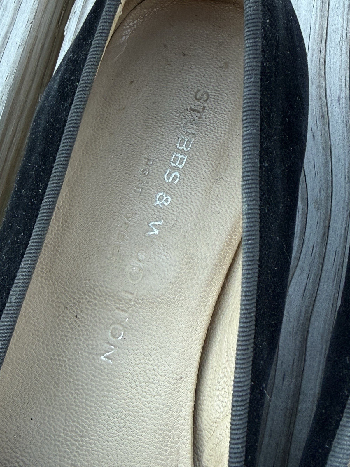 Stubbs & Wootton Mariachi Embroidered Black Velvet Slippers Rare Vintage Loafers