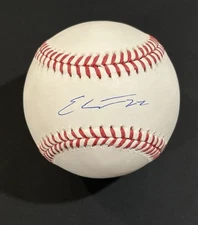 BECKETT COA ERNIE CLEMENT Signed Autographed Toronto Blue Jays ROMLB Baseball