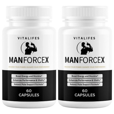 (2 Pack) Manforcex Advanced Male Pills Man Force X Vitamin Supplement 60 Caps