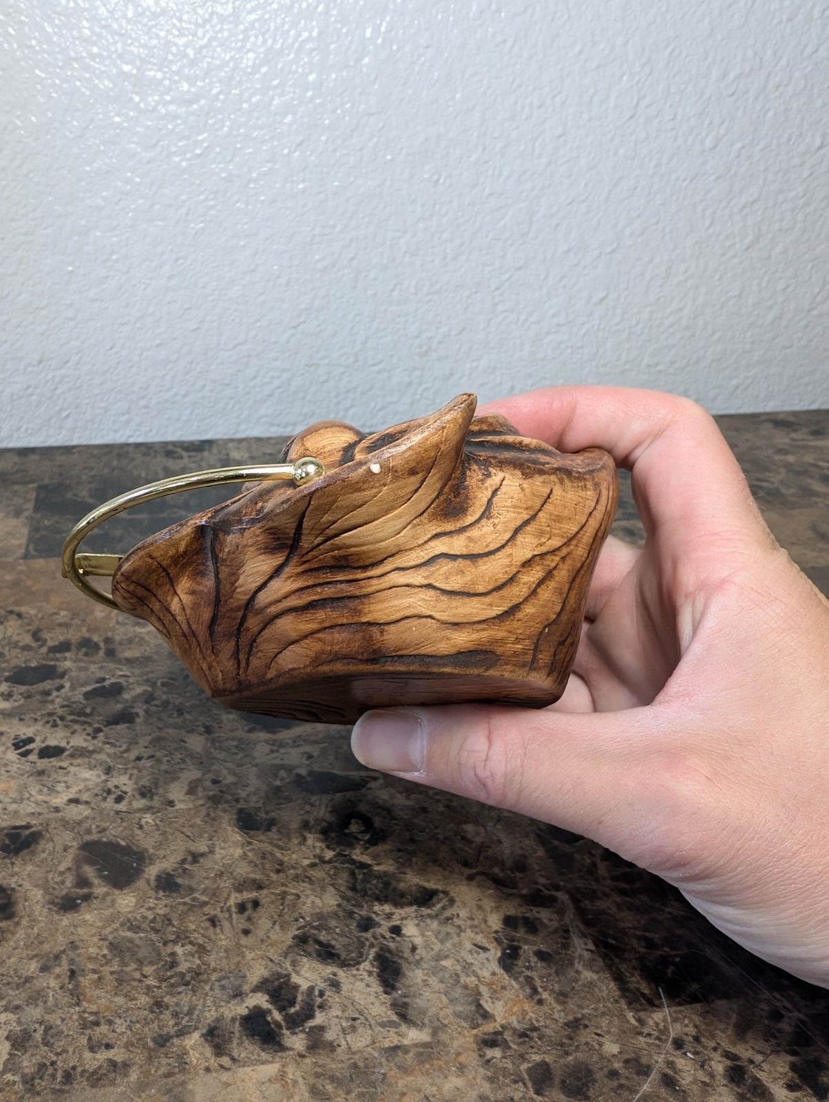 Treasure Craft Compton California 1960 Ashtray Collectible Elf Pixie Leprechaun