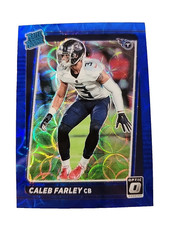 Caleb Farley 2021 Donruss Optic Blue Scope Prizm #249  Free Shipping!!    386