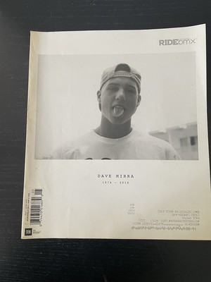 Ride BMX Dave Mirra Tribute Magazine