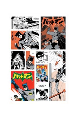 Batman KING SIZE Poster 61x91,5 cm | 24x36 inch NEU Anime Fledermaus Manga DC Comics