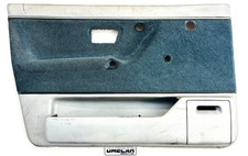 Verkleidung VW Golf 2 193867011 linke Seite Türverkleidung links Velours Blau