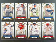 2025 Topps Welcome to the Club: 3X MVP Base Card Lot of 8 Mantle Trout Dimaggio
