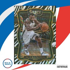 2017-18 Panini Select Sean Kilpatrick Zebra Prizms #194 Milwaukee Bucks
