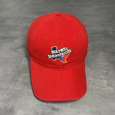 Holmes Smokehouse Sausage Hat Red Baseball Cap BBQ Grill Chef Texas Meat Smoker