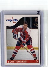 1985-86 O-Pee-Chee #62 Scott Stevens