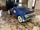 Vintage Tonka Toys Semi Truck Tractor Cab Pressed Steel Toy Blue