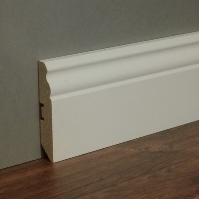 Sockelleiste Fußleiste Bodenleiste Cantu-3 69681 19 x 96 x 2500 mm PROVISTON