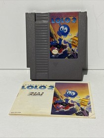 Adventures of LOLO 1, 2, 3 Trilogy (Nintendo NES) With Manuals and Hard Cases
