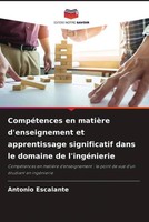 Antonio Escalante | CompéTences En MatièRe D'enseignement Et Apprentissage...