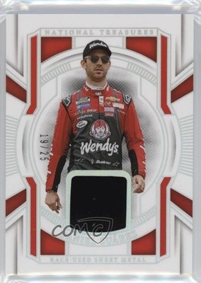 2025 Panini National Treasures Holo Silver 19/25 Daniel Suarez #RUS-DSZ v3r
