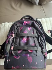 Satch Schulrucksack Mädchen Flieder Lila und Schulmäppchen