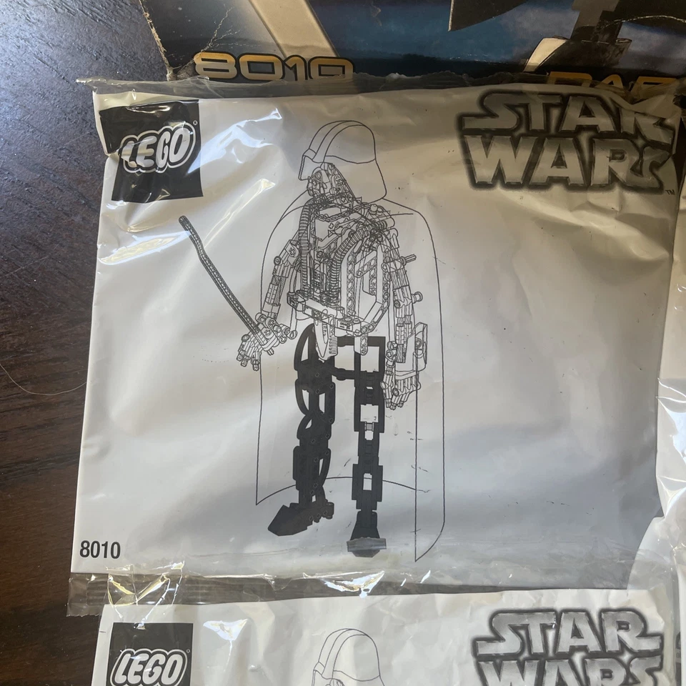 LEGO Star Wars Technic Darth Vader set 8010 New In Box Sealed Vintage - Image 2 of 4