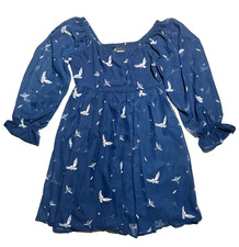 Harry Potter  Hedwig Allover Print Smock Dress Wizarding World Size SM,MD,PLUS 2