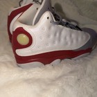 Nike Air Jordan XIII 13 Retro Grey Toe 2014 White Red Grey Size 3Y (414575-126) — photo 2