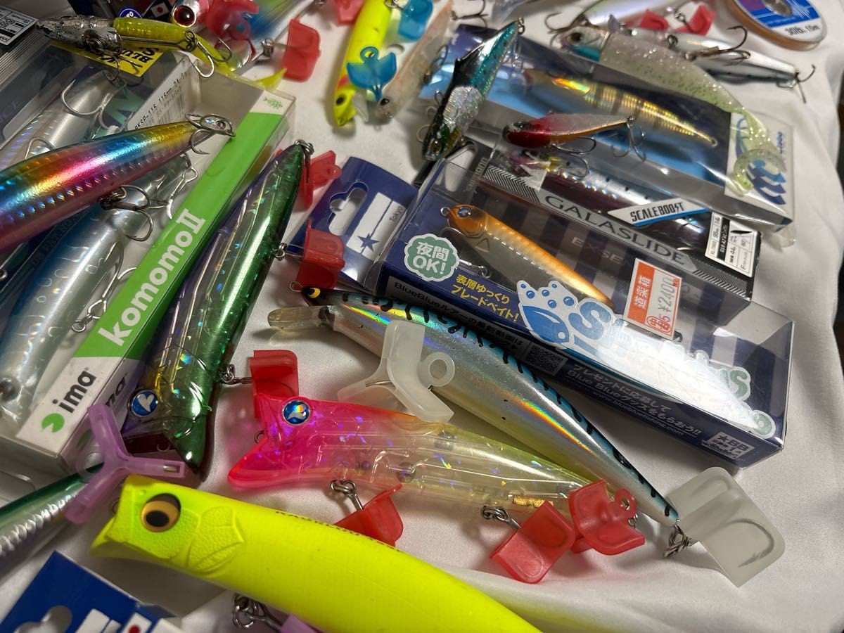 Large lure sea bass retirement set with blue fish lure - Image 18
