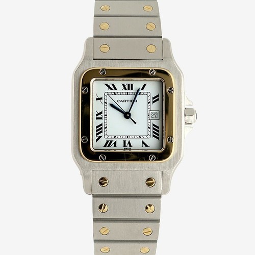 Cartier Santos Carré Large 29mm Combi 2961 Vintage Men's Unisex Watch 155616900