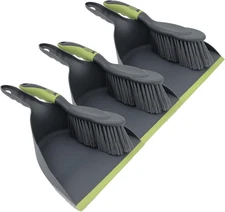 Dust Pan Broom Dustpan Brush - Dust Pans with Brush, Hand Broom and Dustpan Set,
