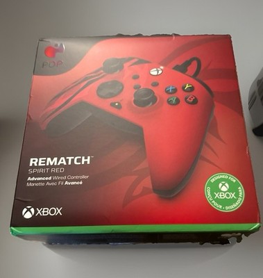 Microsoft Xbox One Wired Controller PowerA/PDP REMATCH SPIRIT RED