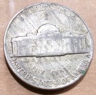 1944 Jefferson Nickel  Philadelphia Mint War Time 30% Silver — photo 2