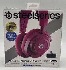 SteelSeries Arctis Nova 7P Wireless Gen 2 Wireless Gaming Headset - PS5- Magenta