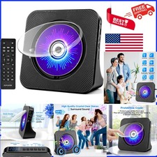 Versatile Desktop CD Player - Bluetooth, AUX, and USB with Speaker  FM Radio