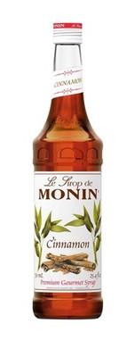 Monin Premium Gourmet Flavored Syrup -  Cinnamon Syrup 750 ml