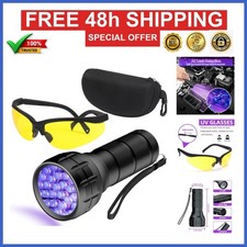 COSOOS AC Leak Detector Tool Kit with UV Light & Glasses