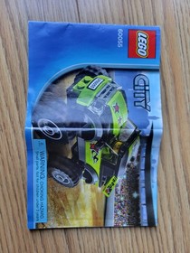 LEGO City Set 60055 Monster Truck COMPLETE with Manual *NO BOX*