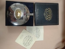 Dalvey Circular Pocket Flask Stainless Steel with Box Z#1061
